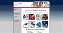 Desktop Screenshot of kinnearspecialties.com